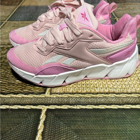 Reebok Kids Light Pink Sneakers - Picture 2 of 12